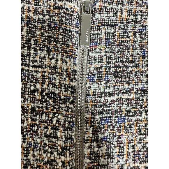Calvin Klein Tweed Belted A-Line Midi Dress Size 10 - Picture 10 of 16